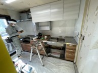 ツールポケット+スライドボックスで効率的に収納　港区N様邸